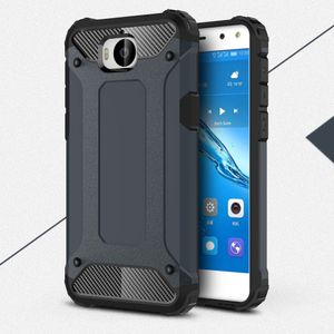 Armor Guard Hybridskal för Huawei Y6 2017 - Mörkblå