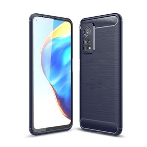 Carbon Fibre Case for Xiaomi Mi 10T/10T Pro - Blue