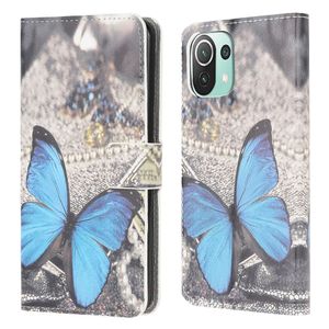 Xiaomi Mi 11 Lite 4G, 5G, 11 Lite 5G NE suoja - Blue Butterfly