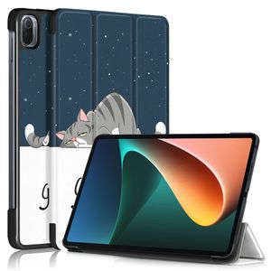Xiaomi Pad 5 fodral med ett stativ - Cat