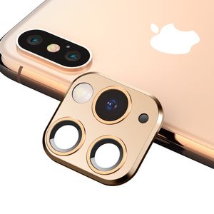 Kultainen iPhone 11 Pro Max Look-alike iPhone XS Max objektiivin suojus