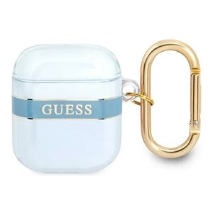 Guess Strap Etui till AirPods 1/2 - Blå