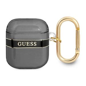 Guess Strap Etui till AirPods 1/2 - Sort