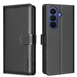 BINFEN COLOR Samsung Galaxy A37 5G Pungetui RFID-blokerende – Sort