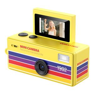 LK-030 Mini digitalkamera 720P HD med nyckelring och 0.96" display – Gul