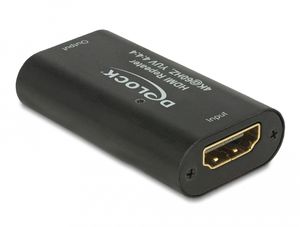 Delock HDMI-förstärkare Ultra HD 4K 60 Hz – Svart