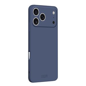MOFI iPhone 18 Pro Max Kuori Silikoni - Harmaansininen