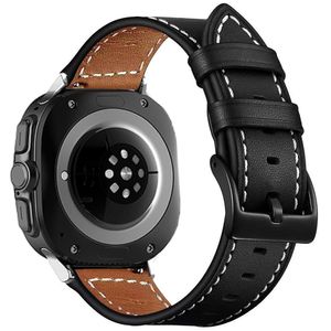 Samsung Galaxy Watch Ultra 47mm Nahkainen Ranneke – Musta