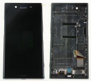 Sony Xperia XZ Premium komplett LCD original - Svart