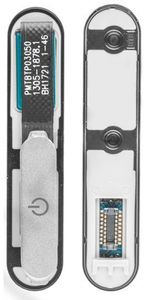 Sony Xperia XZ1 Compact Strömknapp och Fingeravtryckssensor - Silver+Blå+Rosa