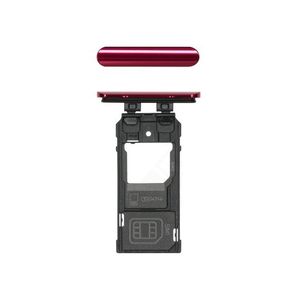 Punainen Sony Xperia 5 SIM-korttikelkka