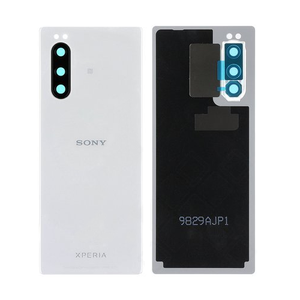 Harmaa Sony Xperia 5 takaosa akkukuorella