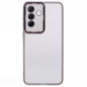 Samsung Galaxy A27 5G Kuori Elektroplatoitu Kamerakehys TPU - Läpinäkyvä Musta