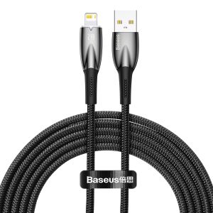 Baseus Glimmer Series kabel USB-A til Lightning 2m sort