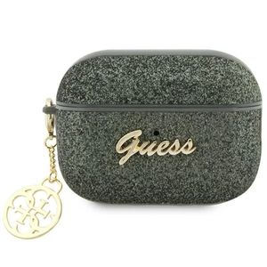 Guess Glitter Flake 4G Charm Etui till Airpods Pro 2 - Grøn