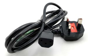 Asus AC POWER CORD UK TYPE 3P/3C (BLACK)