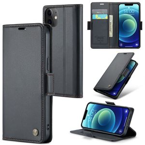 CASEME iPhone 12 Mini Wallet Cover with Stand - Black