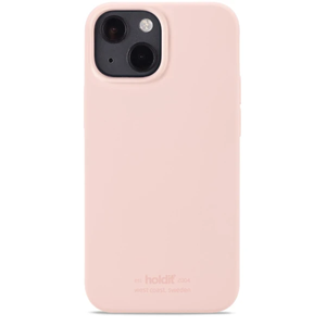 Holdit Silikoni iPhone 13 Mini kuori - Blush Pink