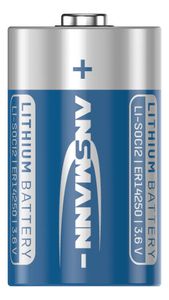 Ansmann 3.6V ER14250 1/2 AA litiumparisto