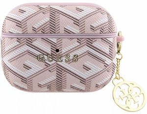Guess GCube Charm Fodral till AirPods Pro - Rosa