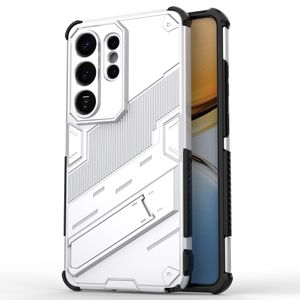 Samsung Galaxy S26 Ultra Phone Case with Stand - White