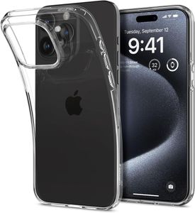 Spigen Liquid Crystal Case for iPhone 15 Pro - Transparent