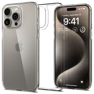 Spigen Airskin Hybrid Deksel til iPhone 15 Pro Max - Gjennomsiktig