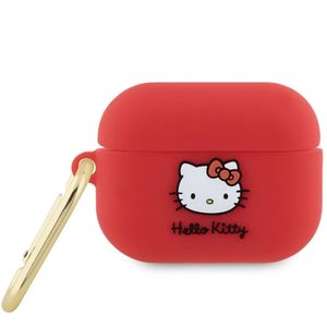 Hello Kitty 3D Silikon Fodral till Airpods Pro 2 - Röd