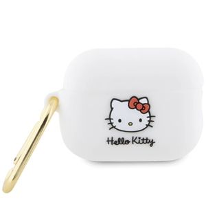 Hello Kitty 3D Silikon Fodral till Airpods Pro 2 - Vit