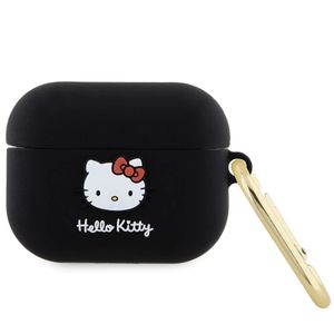 Hello Kitty 3D Silikon Fodral till AirPods Pro - Svart