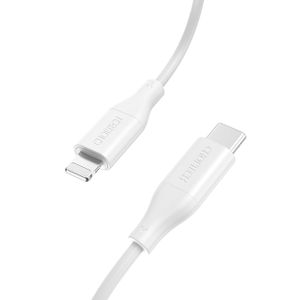 Choetech IP0040 USB-C / Lightning kabel 30W 1,2m – hvit
