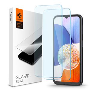 Spigen Glas.tR Slim 2-pack Näytönsuoja Samsung Galaxy A15 4G/5G/A25 5G