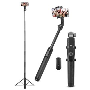 Spigen S560W Bluetooth selfie stick med stativ – svart