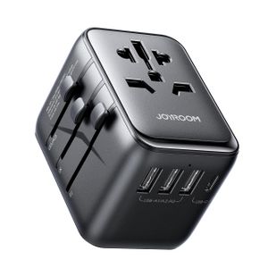 Joyroom JR-TCW01 reiseadapter universal 17W – Svart