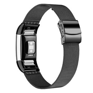 Fitbit Charge 2 Milanese Klokkereim – Svart
