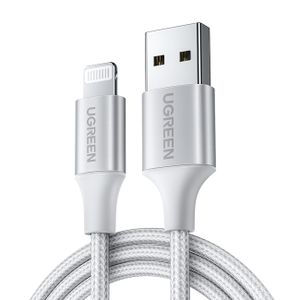 Ugreen US199 60163 USB-A / Lightning MFi kabel 2m – sølv