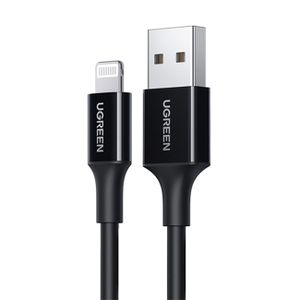 Ugreen US155 80822 USB-A / Lightning MFi-kabel 2.4A, 1m, svart
