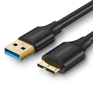 Ugreen US130 10840 USB-A 3.0 till micro USB-B kabel 0,5m svart