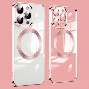 iPhone 12 Pro Max TPU Cover med MagSafe - Rose guld