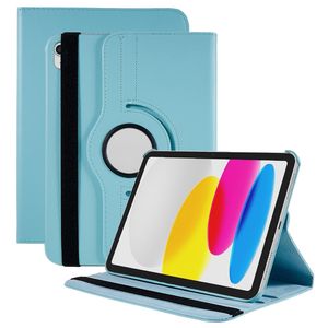 iPad A16 11" 2025/10.9" 2024 Flip cover med roterende standfunktion - Blå