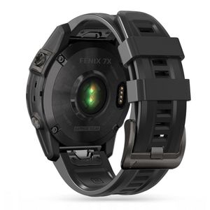 Tech-Protect IconBand Klokkereim til Garmin Fenix 5/6/6 Pro/7 - Svart