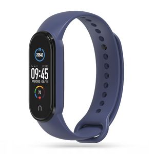 Tech-Protect IconBand Kockarmband till Xiaomi Mi Smart Band 5/6/7/NFC - Marinblå