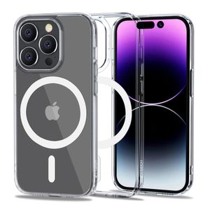 Tech-Protect FlexAir Hybrid MagSafe Cover til iPhone 14 Pro - Gennemsigtig