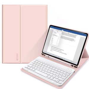 Tech-Protect SC Pen Tangentbord Fodral till iPad 10.9" 2022 - Rosa