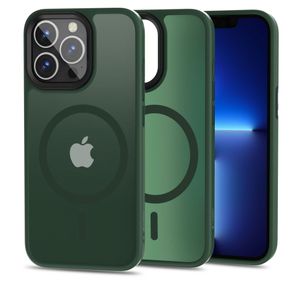 Tech-Protect MagMat MagSafe Deksel til iPhone 13 Pro - Matte Green