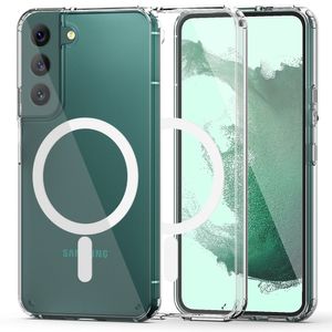 Tech-Protect FlexAir Hybrid MagSafe Deksel til Samsung Galaxy S22 - Gjennomsiktig