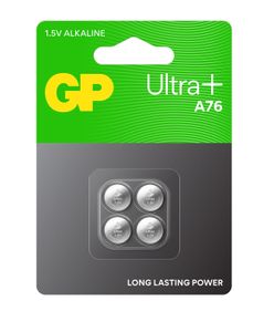GP Ultra Plus Alkaline Knopfzelle LR44/A76 10er-Pack