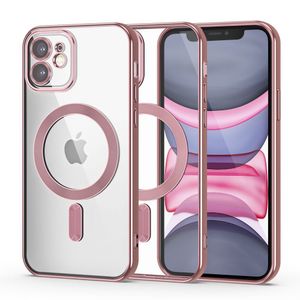 Tech-Protect MagShine MagSafe Cover til iPhone 11 - Lyserød