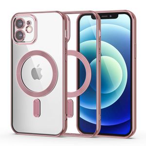 Tech-Protect MagShine MagSafe Deksel til iPhone 12 - Rosa