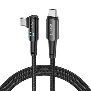 Tech-Protect UltraBoost L USB-C / USB-C 60W 6A Kabel 2m - Grå